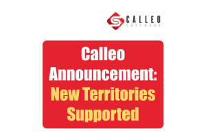 Calleo Announcement: New Territories Supported