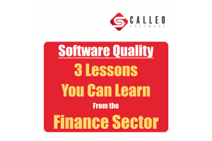Software Quality Lessons From the Finance Sector